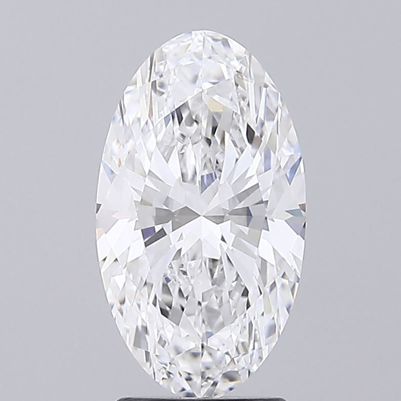 3.01 ct. oval Lab Grown Diamond front image