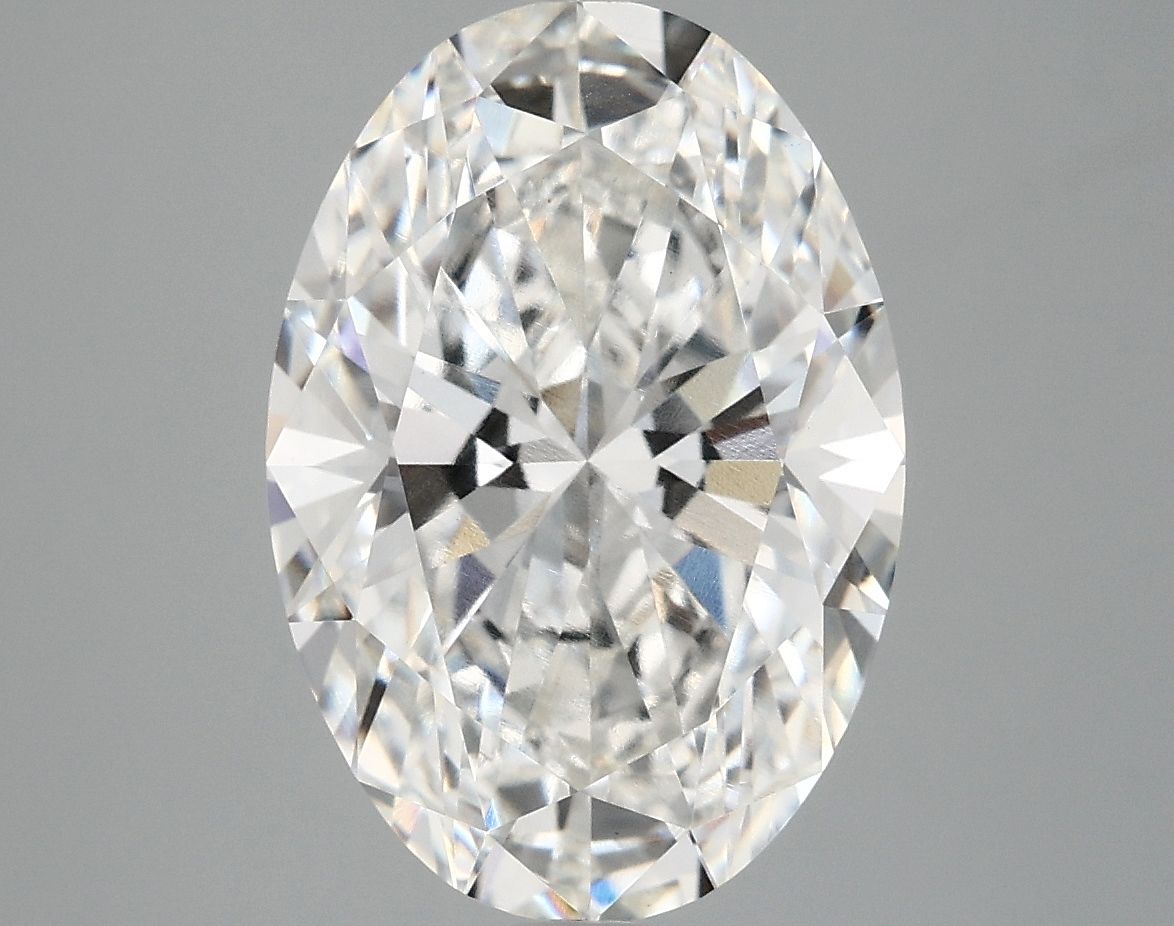 5.00 ct. oval Lab Grown Diamond front image
