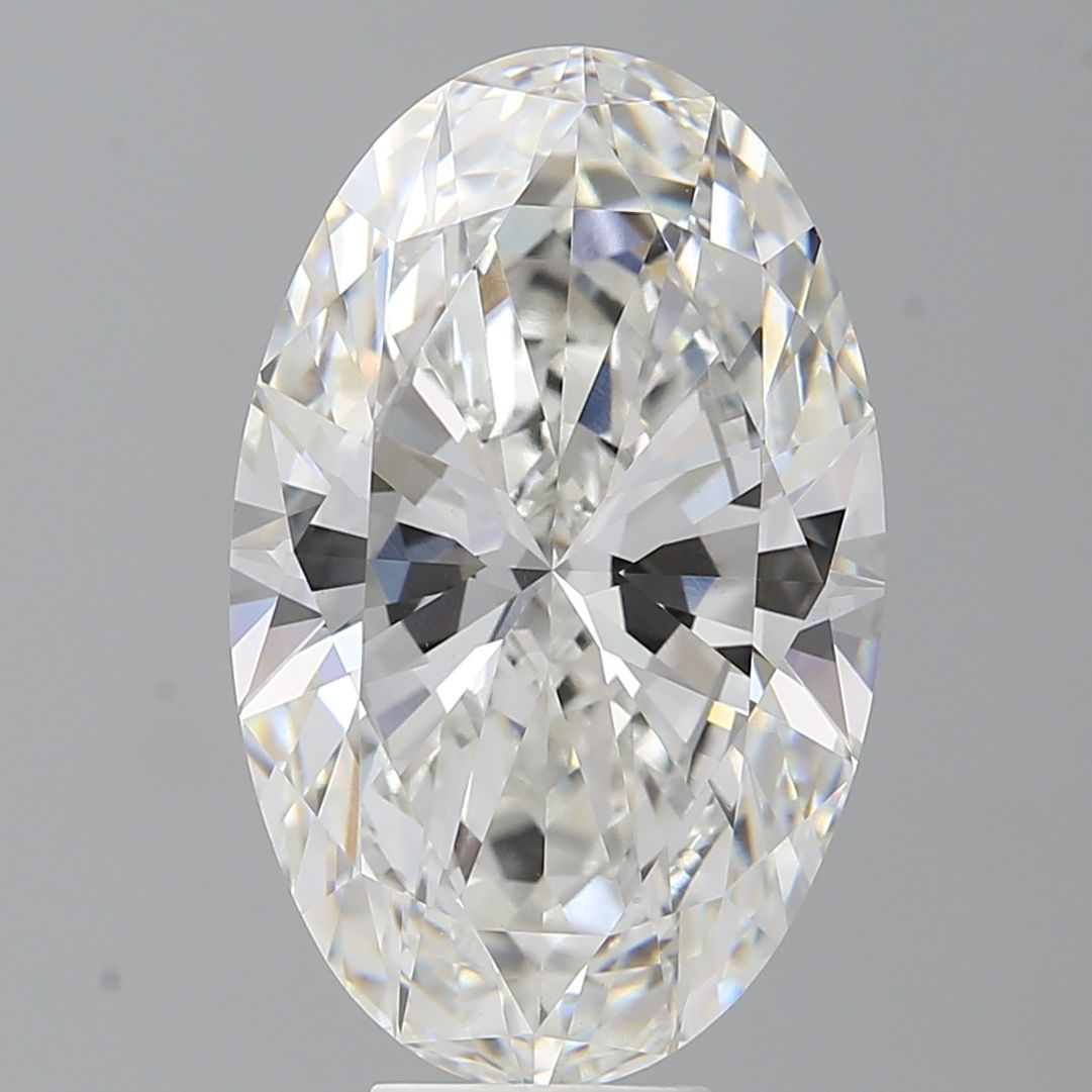 9.08 ct. oval Lab Grown Diamond front image