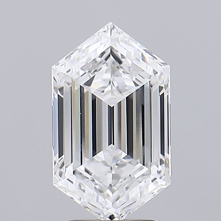 3.29 ct lab-grown Hexagonal Diamond