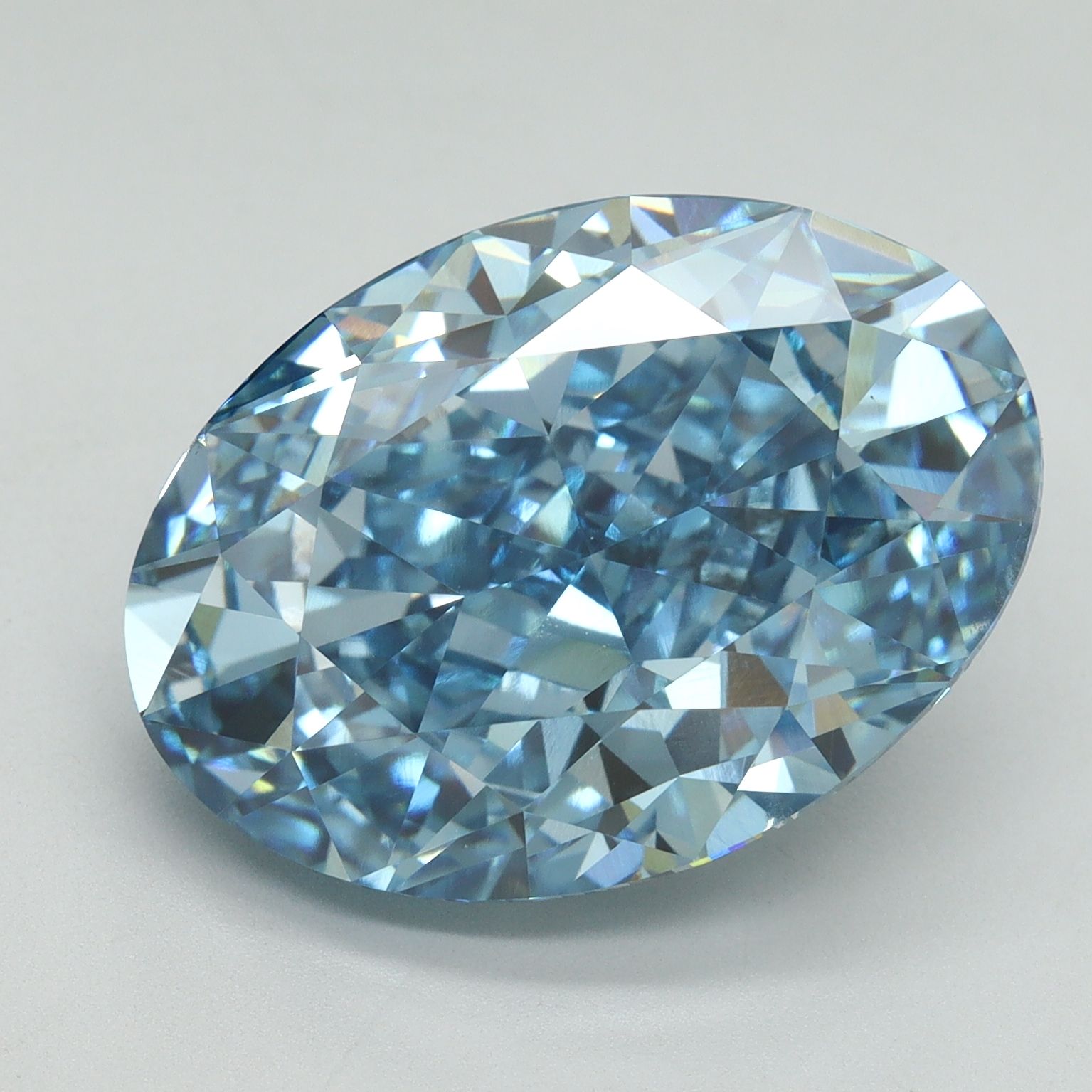 12.55 ct. oval Lab Grown Diamond front image