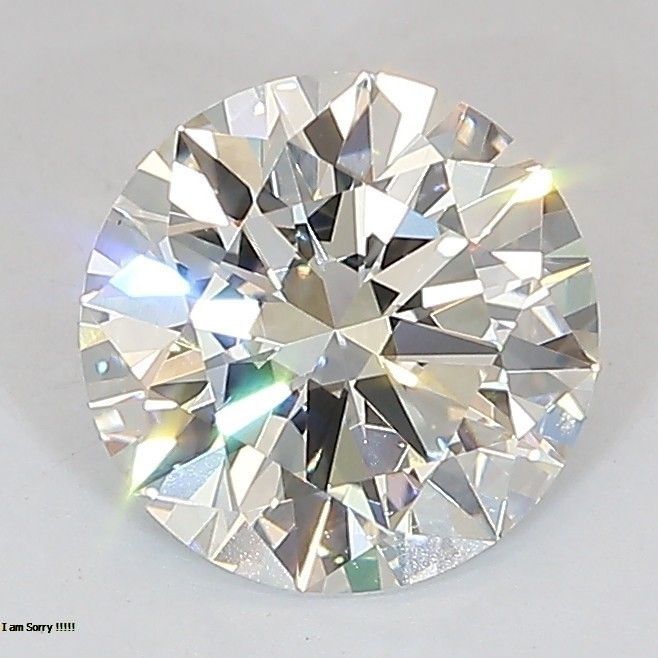 1.63 ct. round Lab Grown Diamond front image