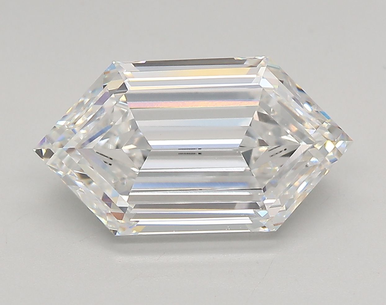 4.05 ct lab-grown Hexagonal Diamond