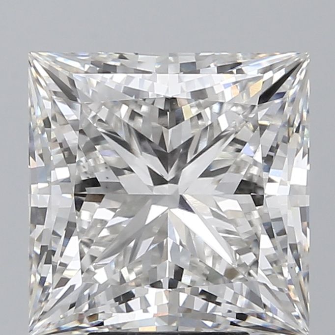 6.51 ct. princess Lab Grown Diamond front image