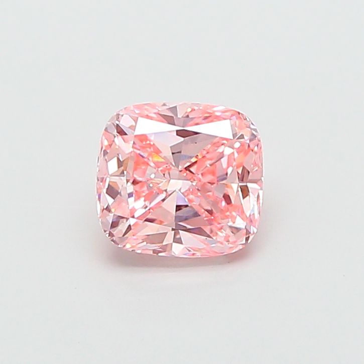 1.71 CT Fancy Vivid Pink CUSHION MODIFIED