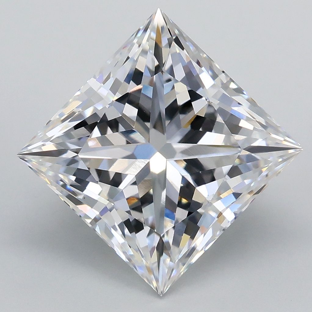 4.10 ct. princess Lab Grown Diamond front image
