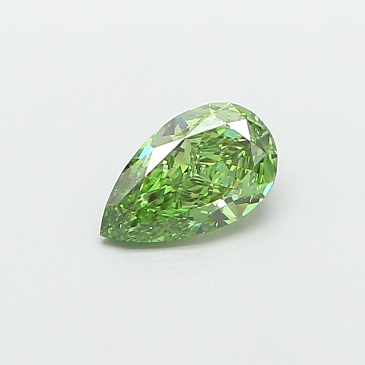 1.06 CT Fancy Vivid Green PEAR