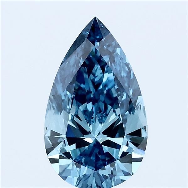 1.03 CT Fancy Vivid Blue PEAR