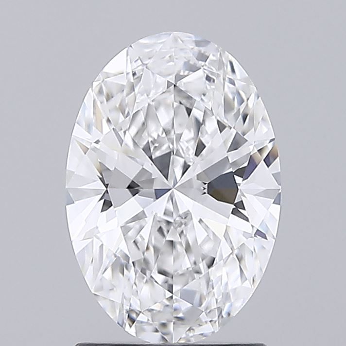1.58 ct. oval Lab Grown Diamond front image