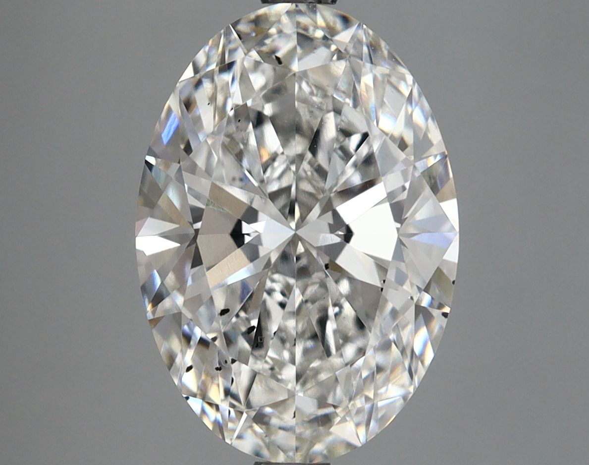 3.91 ct. oval Lab Grown Diamond front image