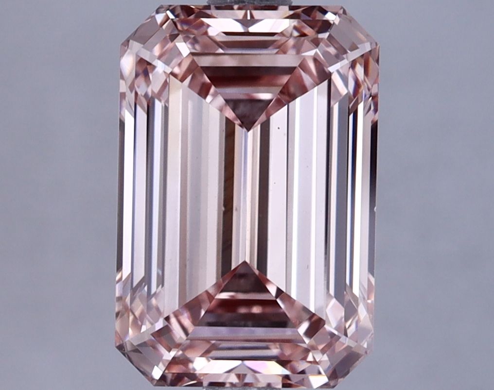 3.71 ct. emerald Lab Grown Diamond front image