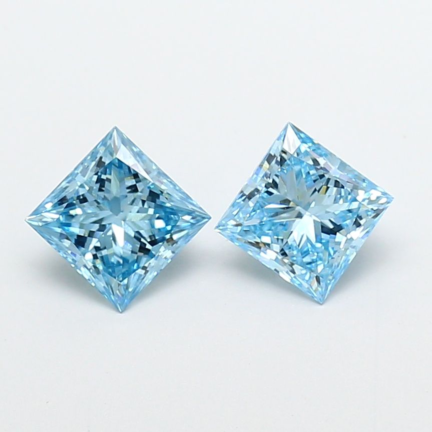 1.04 CT Fancy Vivid Blue PRINCESS