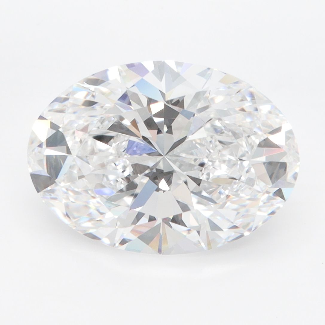 4.07 ct. oval Lab Grown Diamond front image