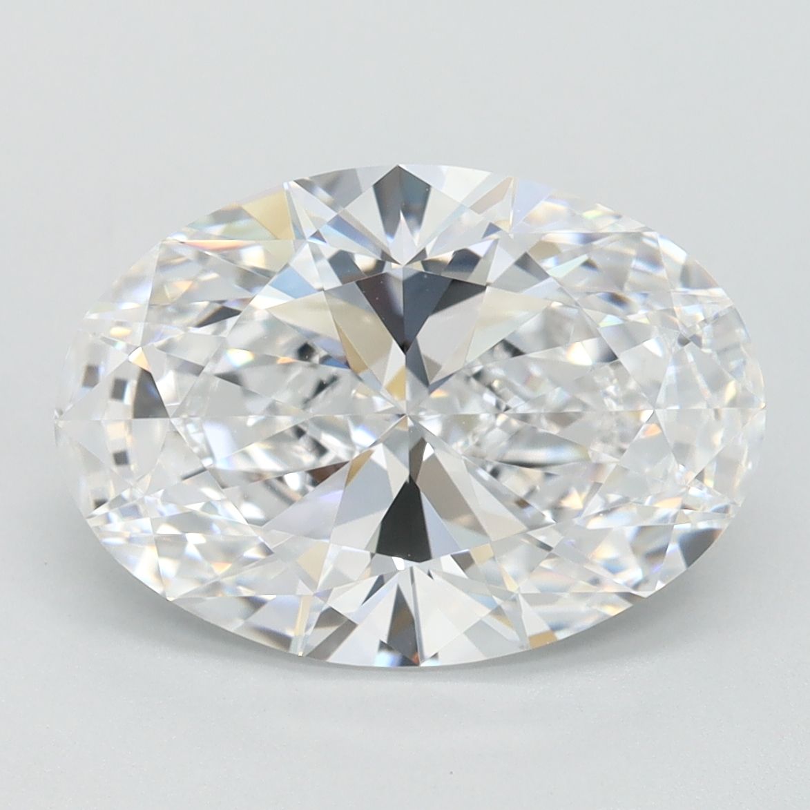 3.27 ct. oval Lab Grown Diamond front image