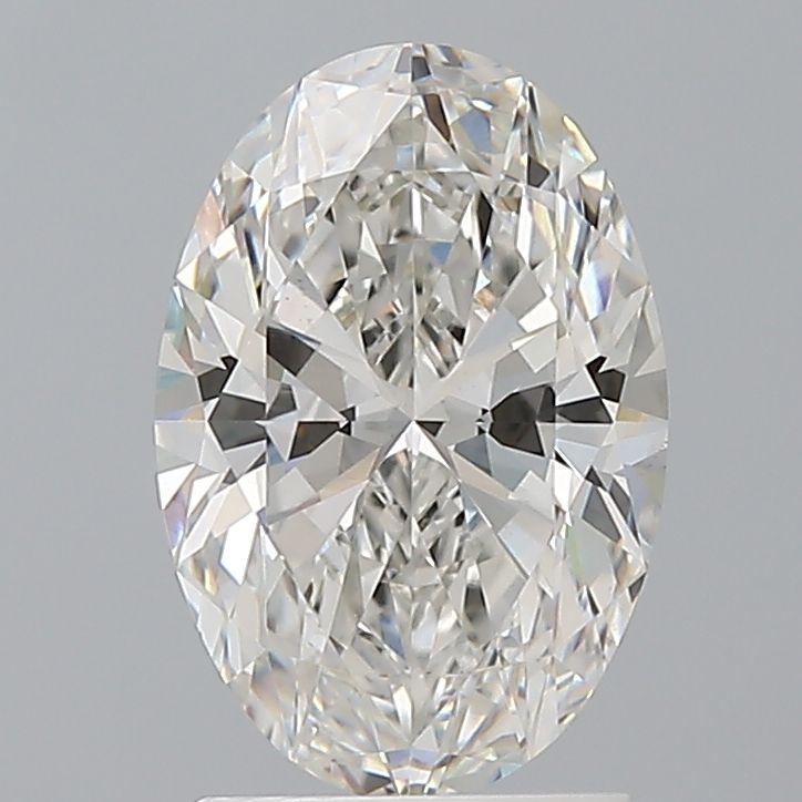 2.08 ct. oval Lab Grown Diamond front image