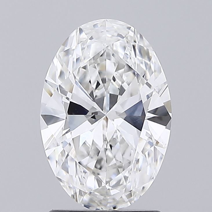 1.78 ct. oval Lab Grown Diamond front image