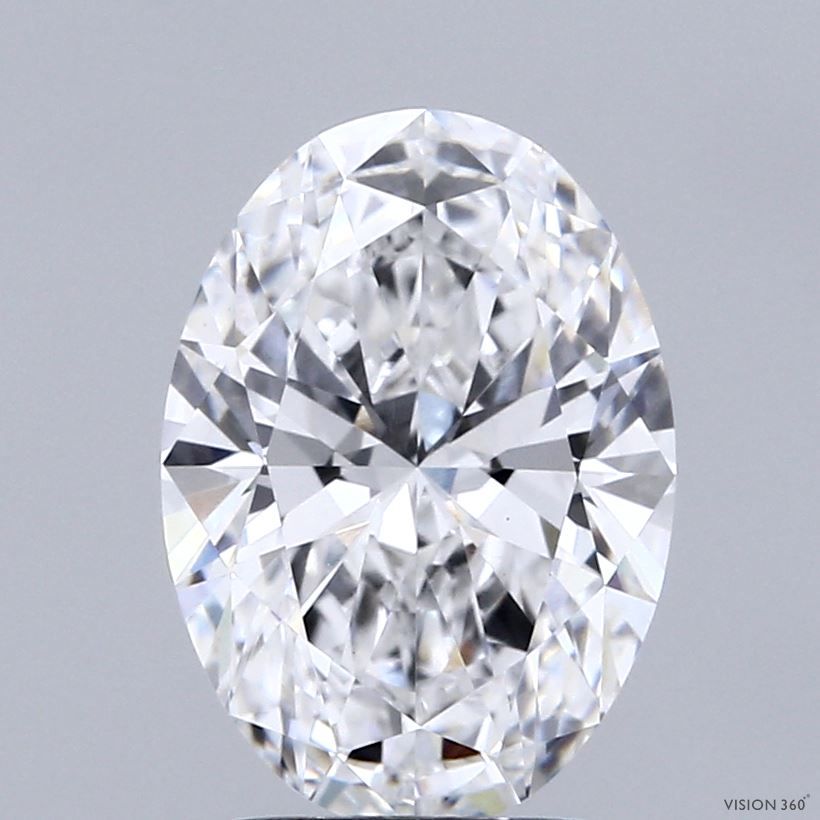 2.51 ct. oval Lab Grown Diamond front image