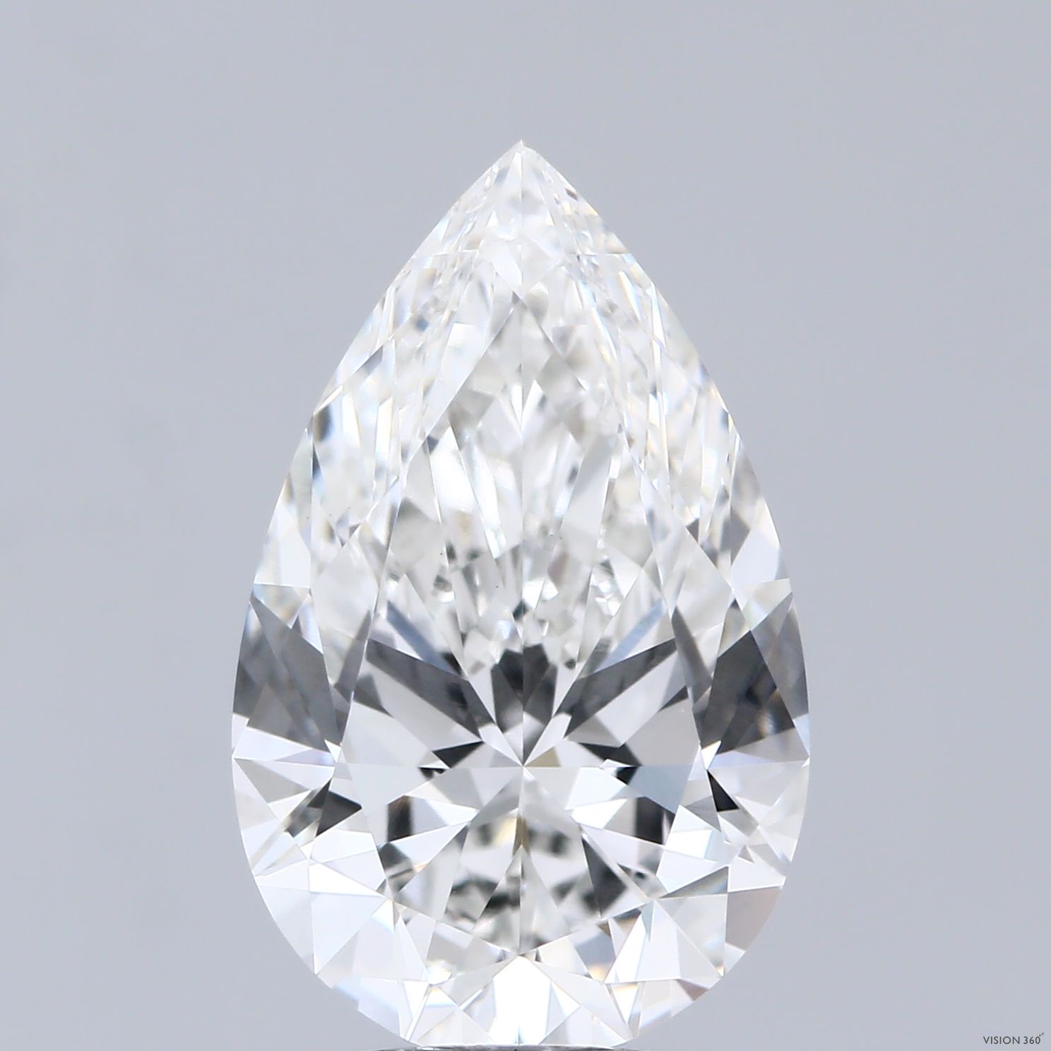 5.04 ct. pear Lab Grown Diamond front image