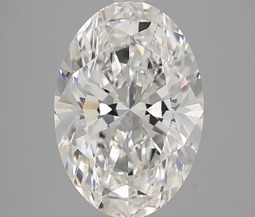 3.29 ct. oval Lab Grown Diamond front image