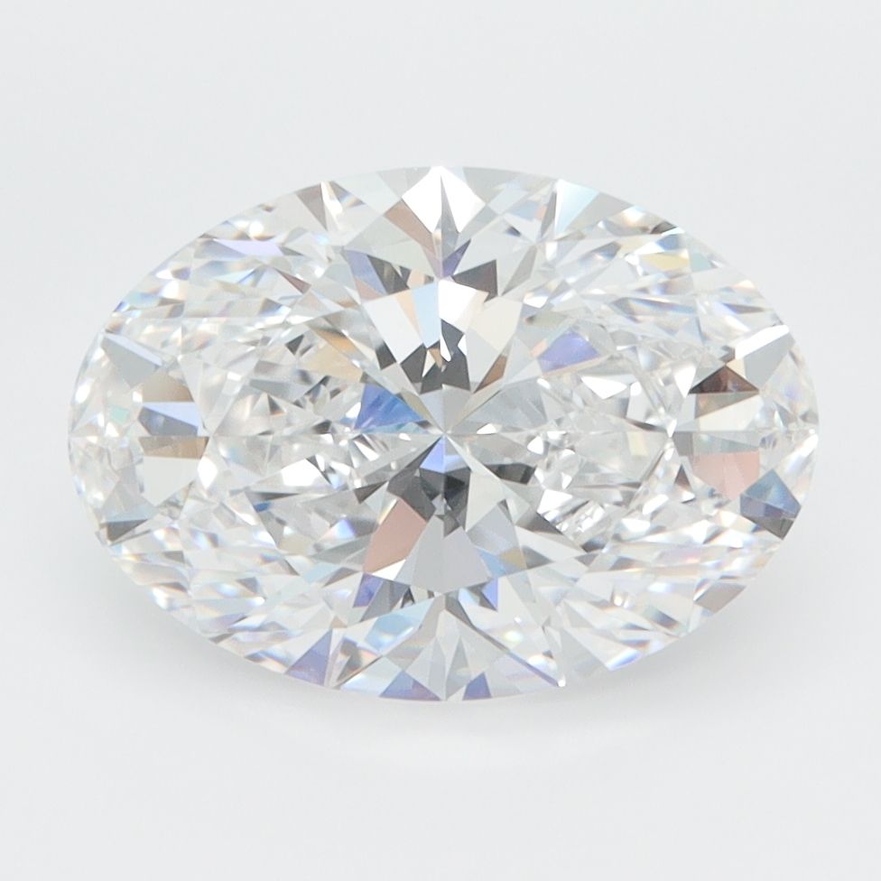 3.01 ct. oval Lab Grown Diamond front image