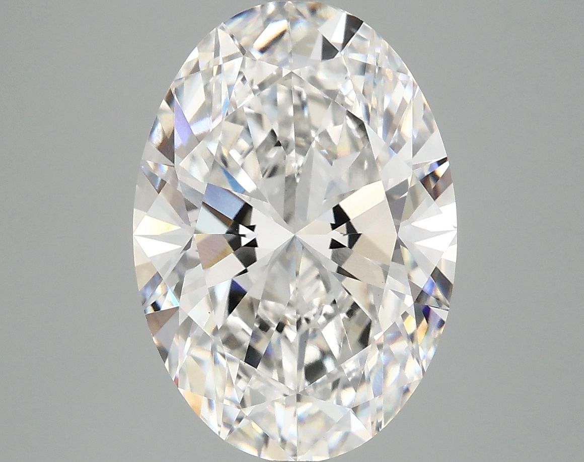 5.02 ct. oval Lab Grown Diamond front image