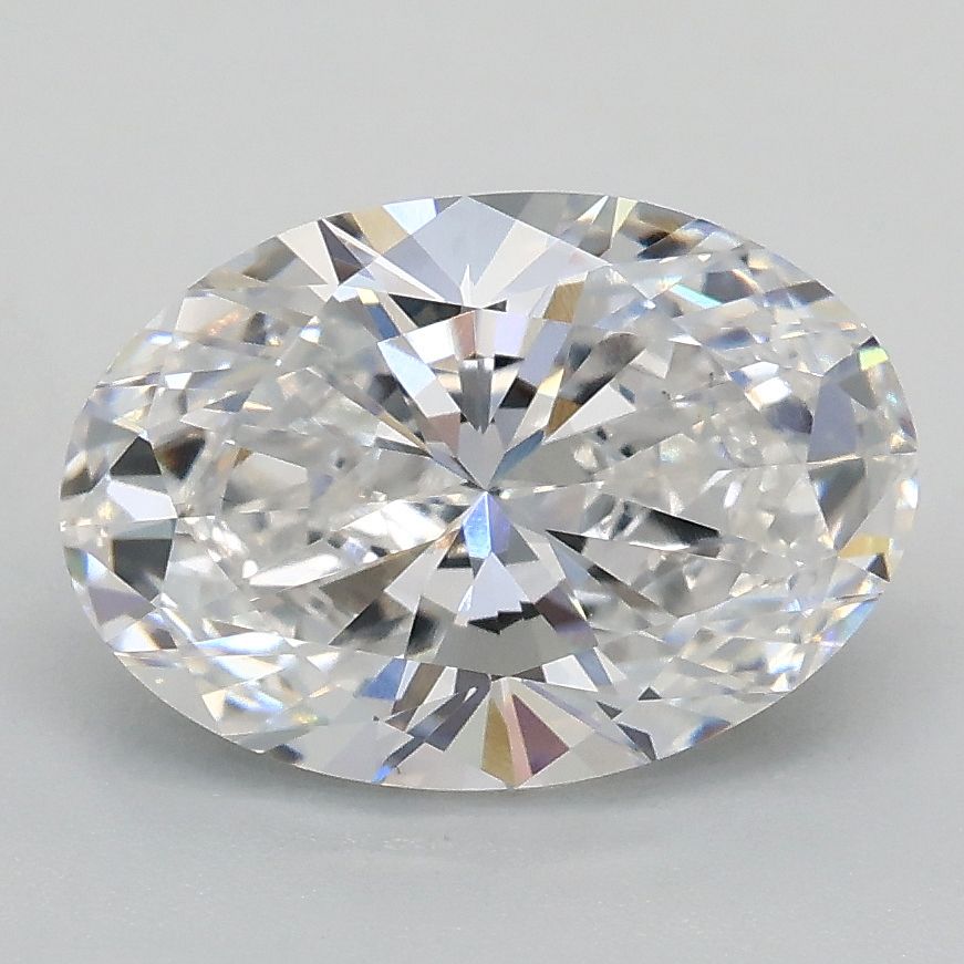 2.01 ct. oval Lab Grown Diamond front image