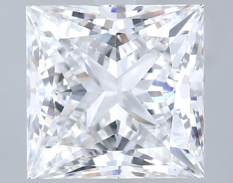 3.78 ct. princess Lab Grown Diamond front image