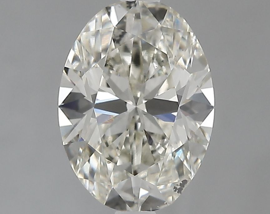 2.01 ct. oval Lab Grown Diamond front image