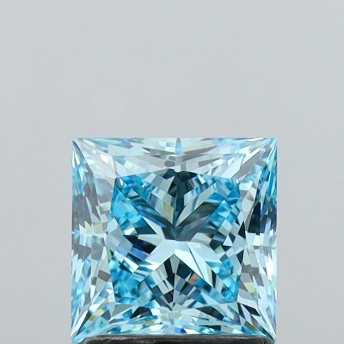 1.45 CT Fancy Vivid Blue PRINCESS