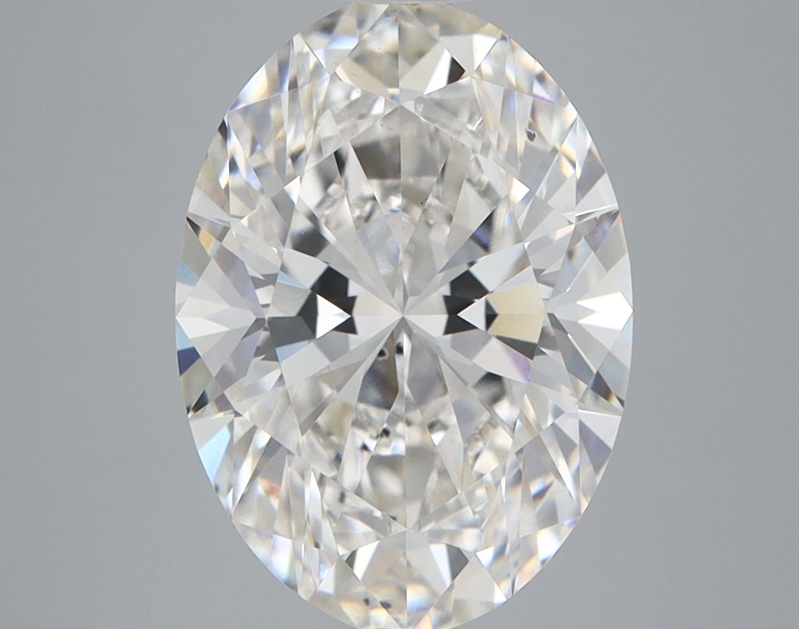 4.17 ct. oval Lab Grown Diamond front image