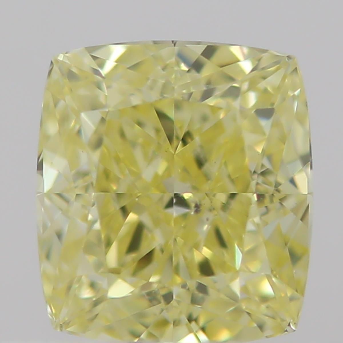 Diament 0.5 ct Fancy Yellow/SI1