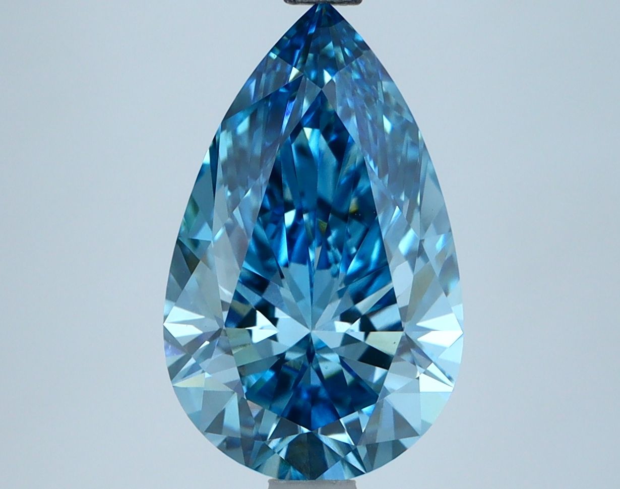 3.14 ct. pear Lab Grown Diamond front image