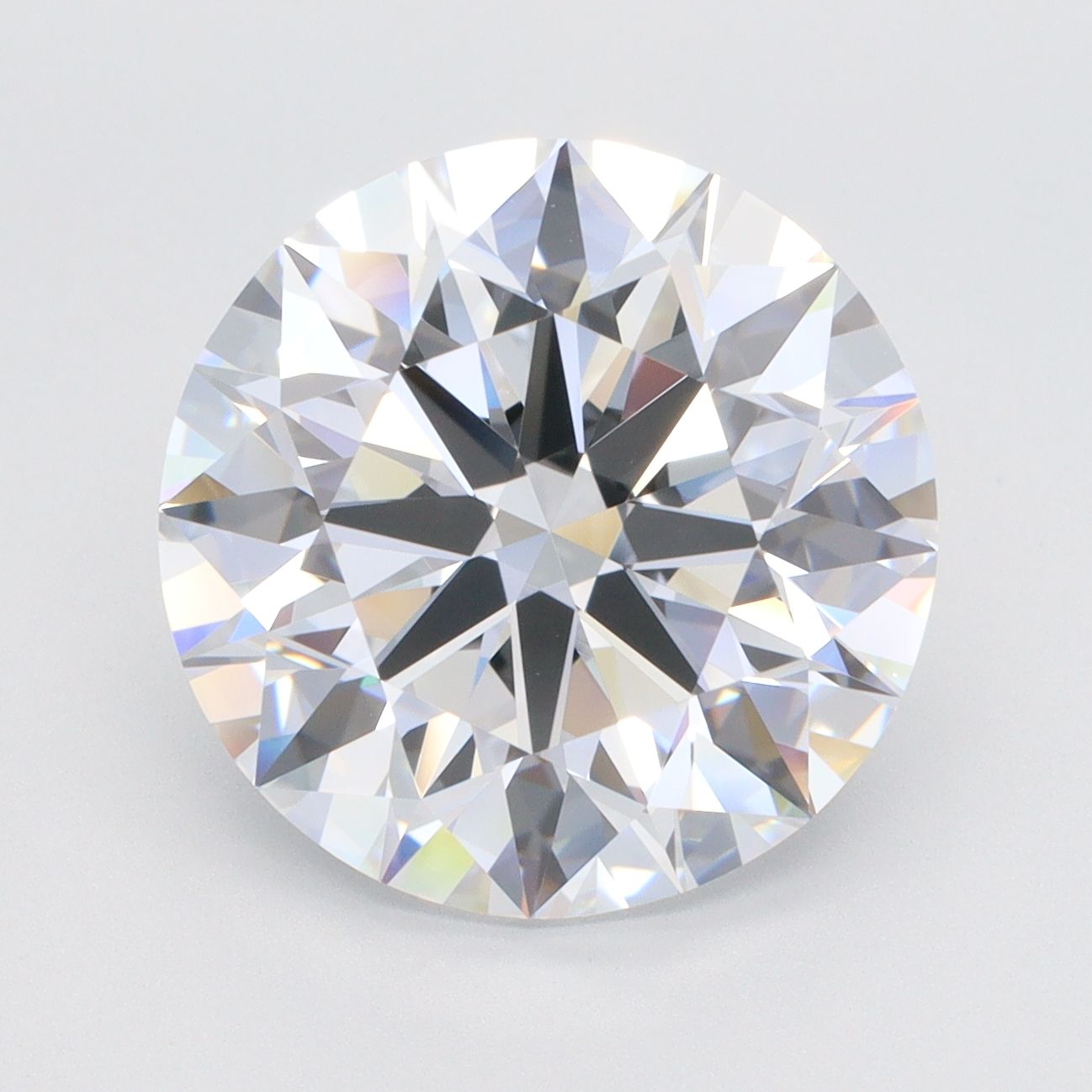 7.41 ct. round Lab Grown Diamond front image