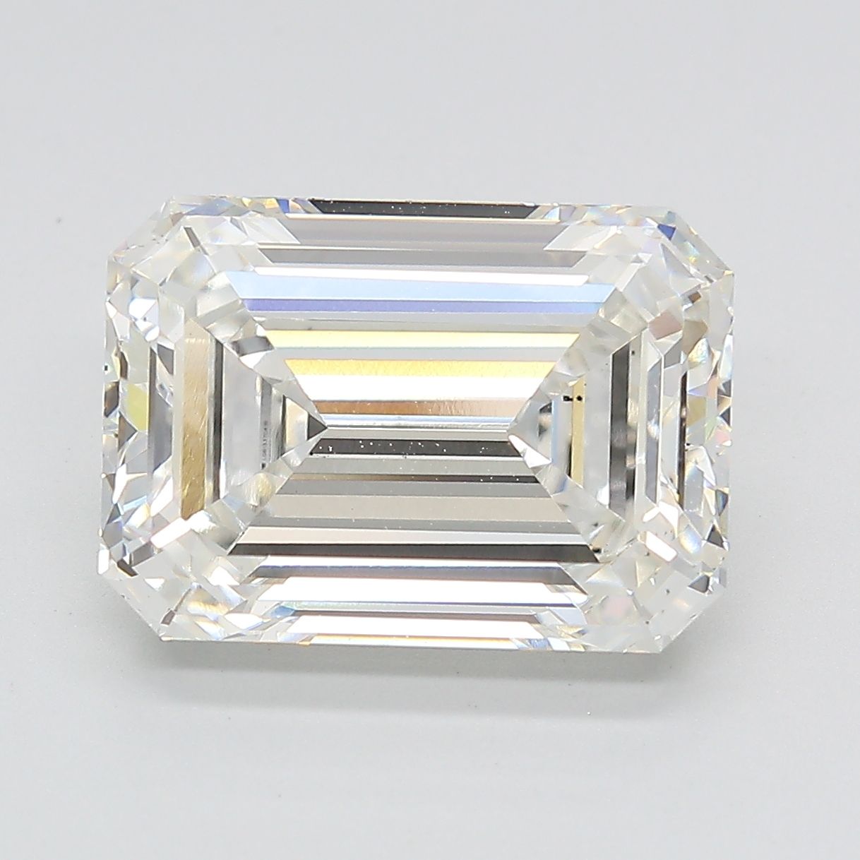 7.08 ct. emerald Lab Grown Diamond front image