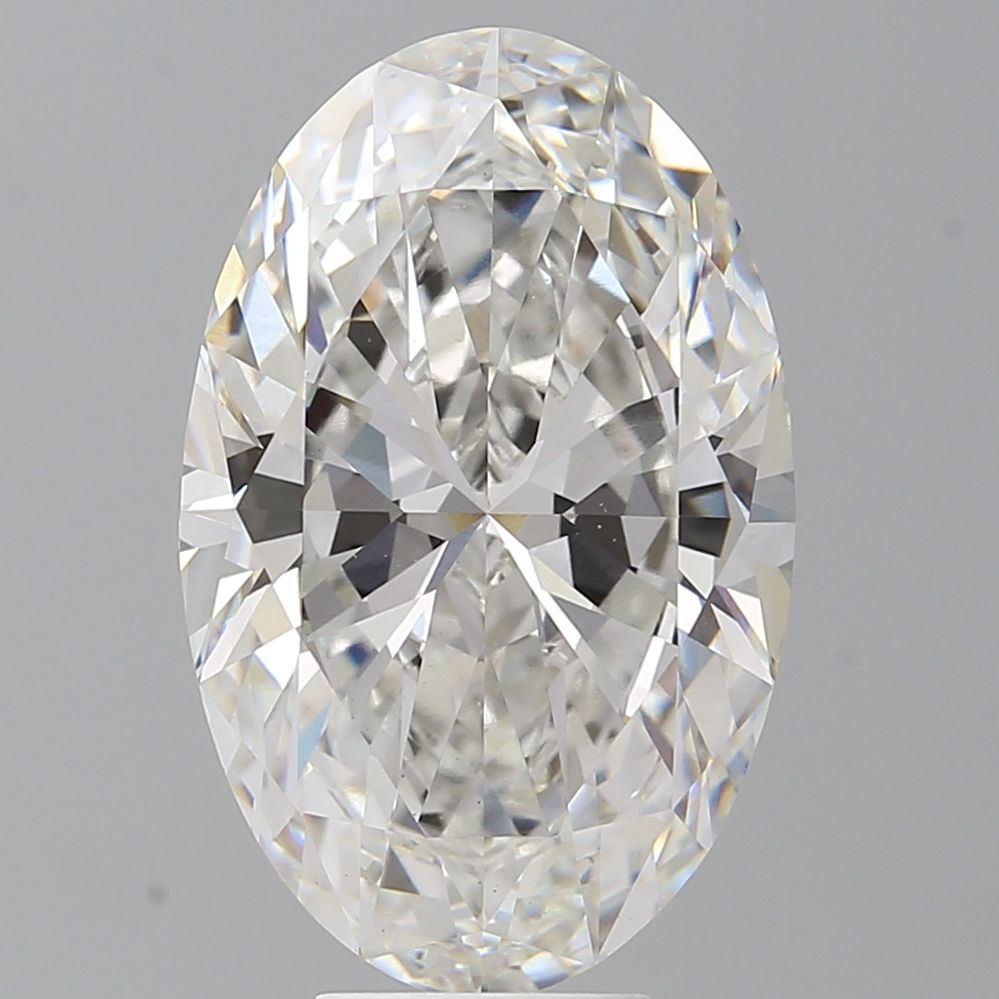 7.58 ct. oval Lab Grown Diamond front image