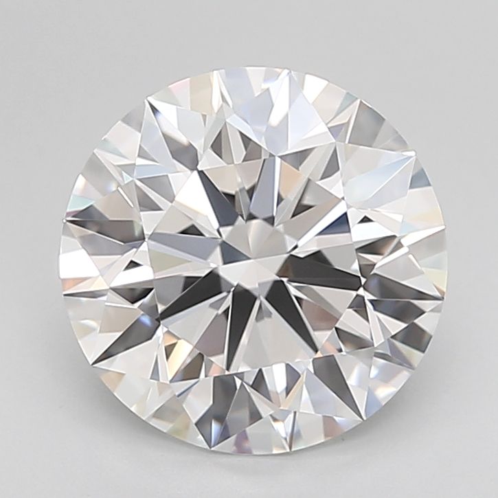 Diamant Rond 3.17 ct - Couleur D - Pureté FL