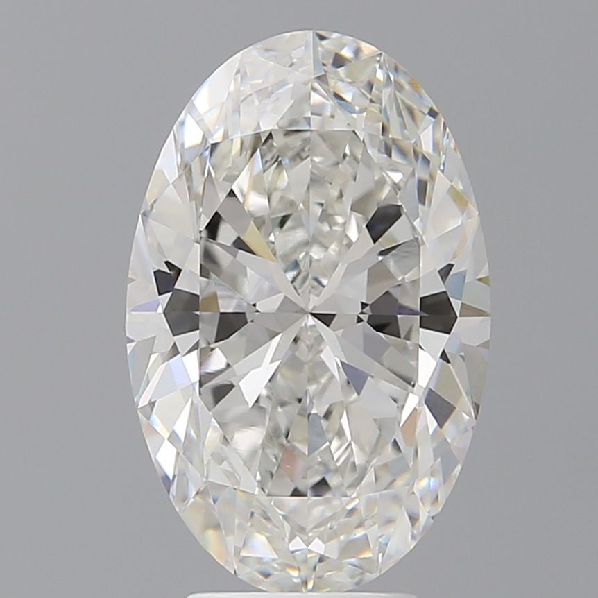 5.03 ct. oval Lab Grown Diamond front image