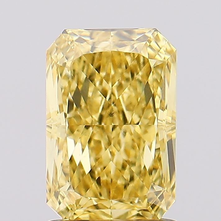 1.68 CT Fancy Vivid Yellow RADIANT