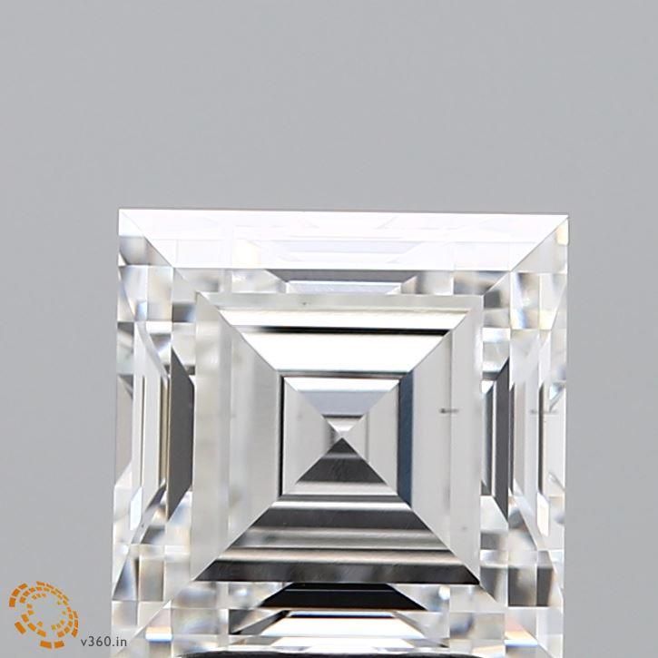 3.03 ct lab-grown Square radiant Diamond