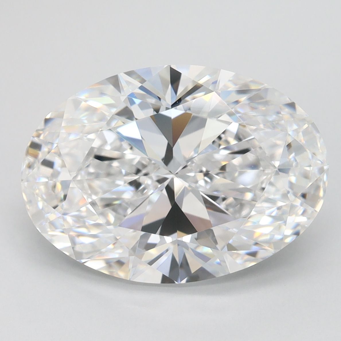 4.08 ct. oval Lab Grown Diamond front image