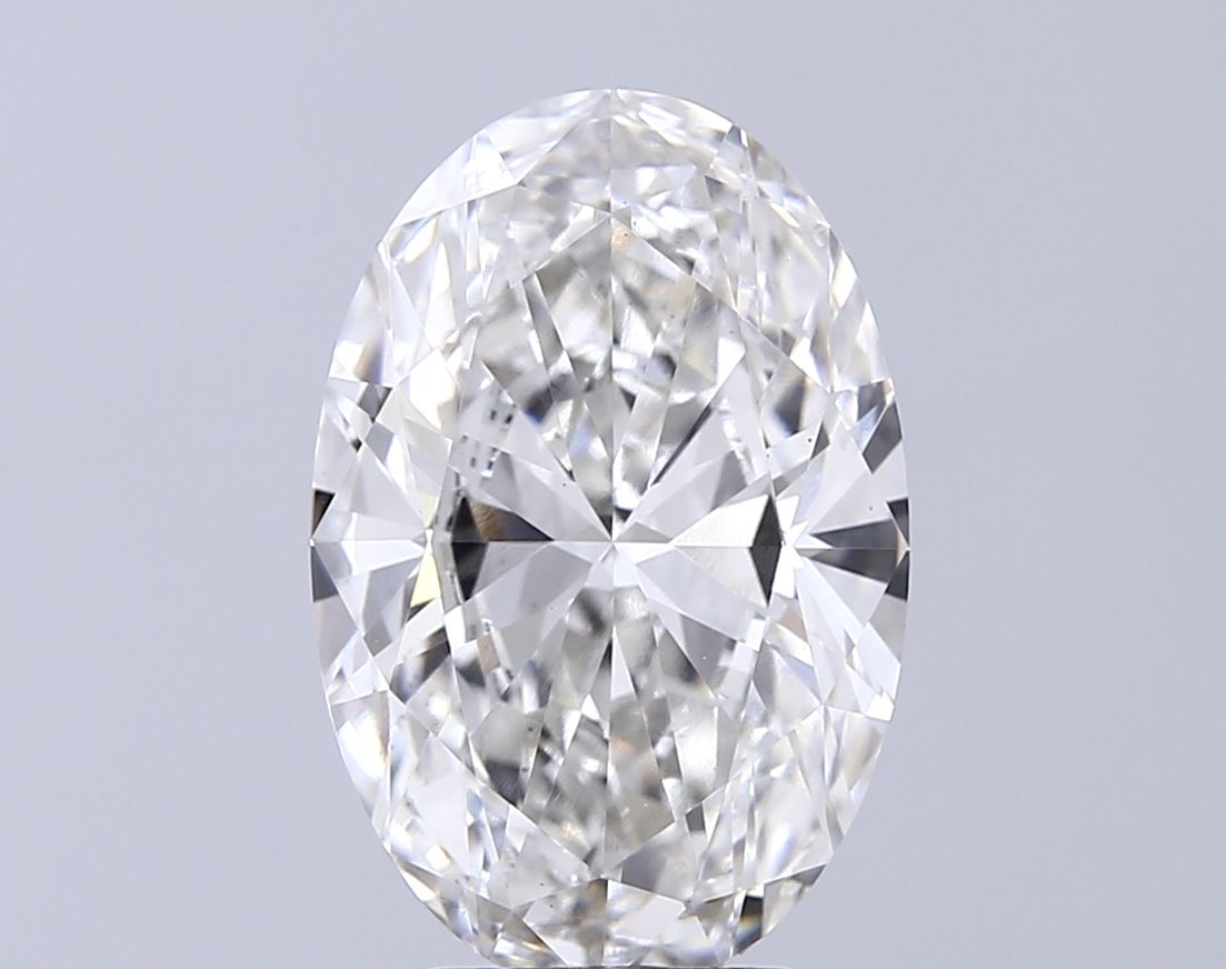 5.03 ct. oval Lab Grown Diamond front image