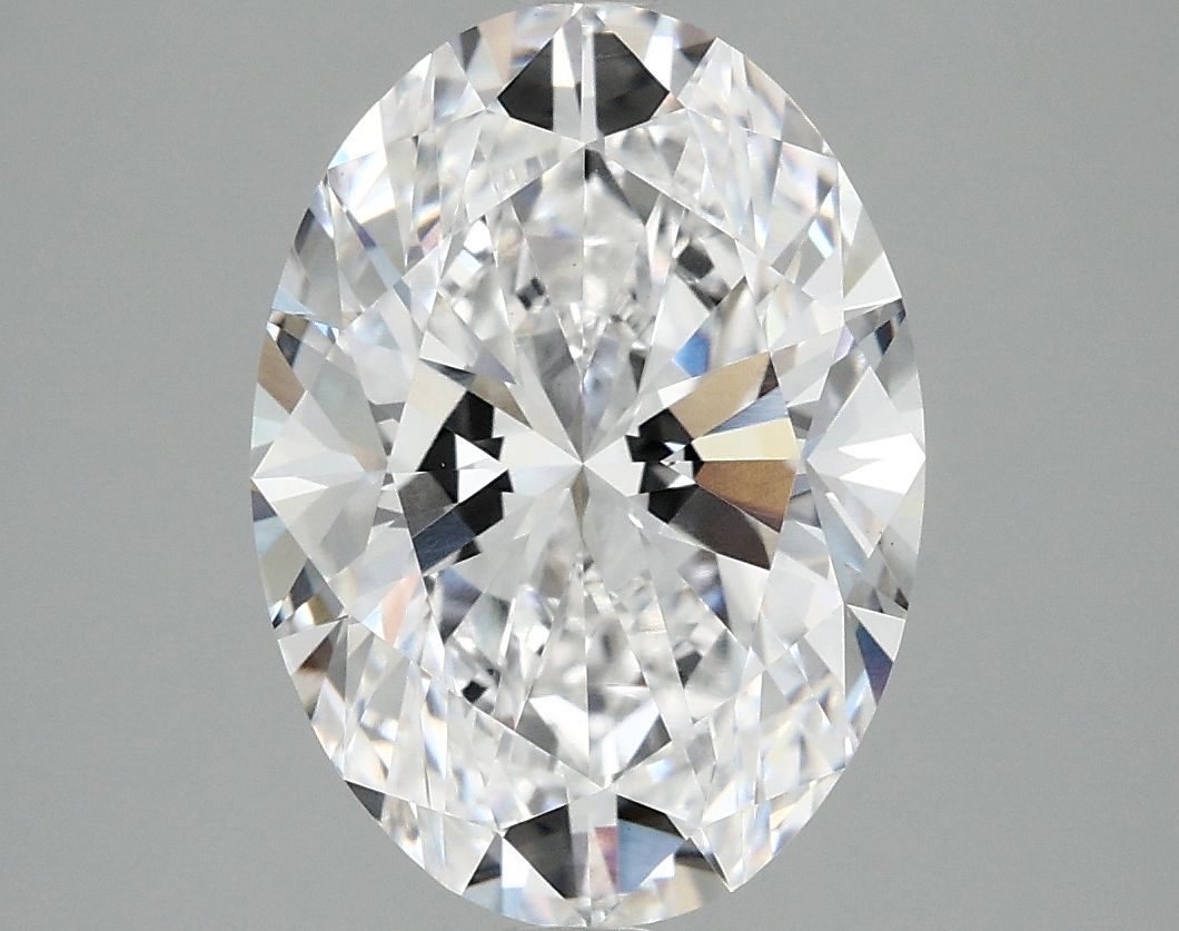 4.08 ct. oval Lab Grown Diamond front image
