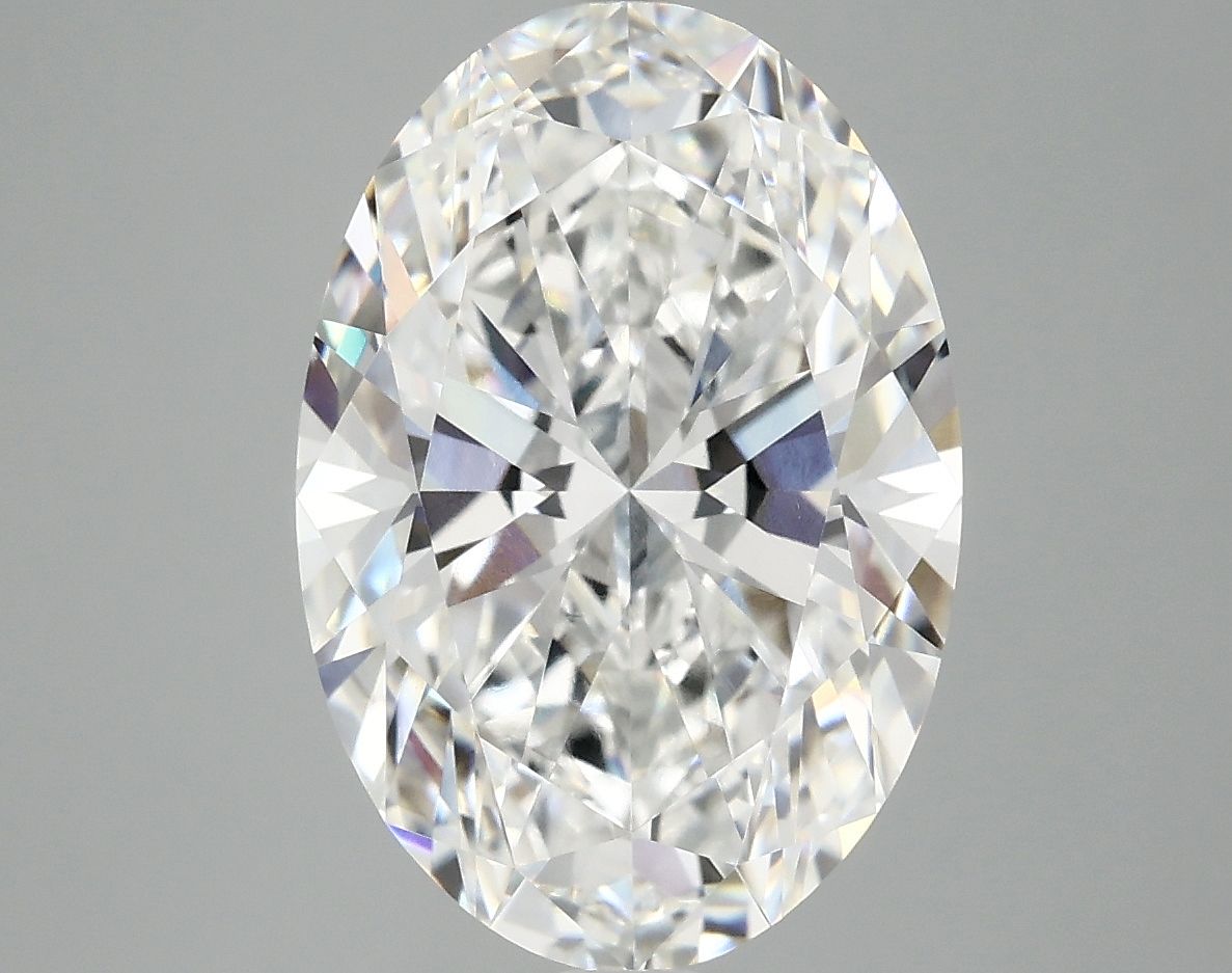 5.01 ct. oval Lab Grown Diamond front image