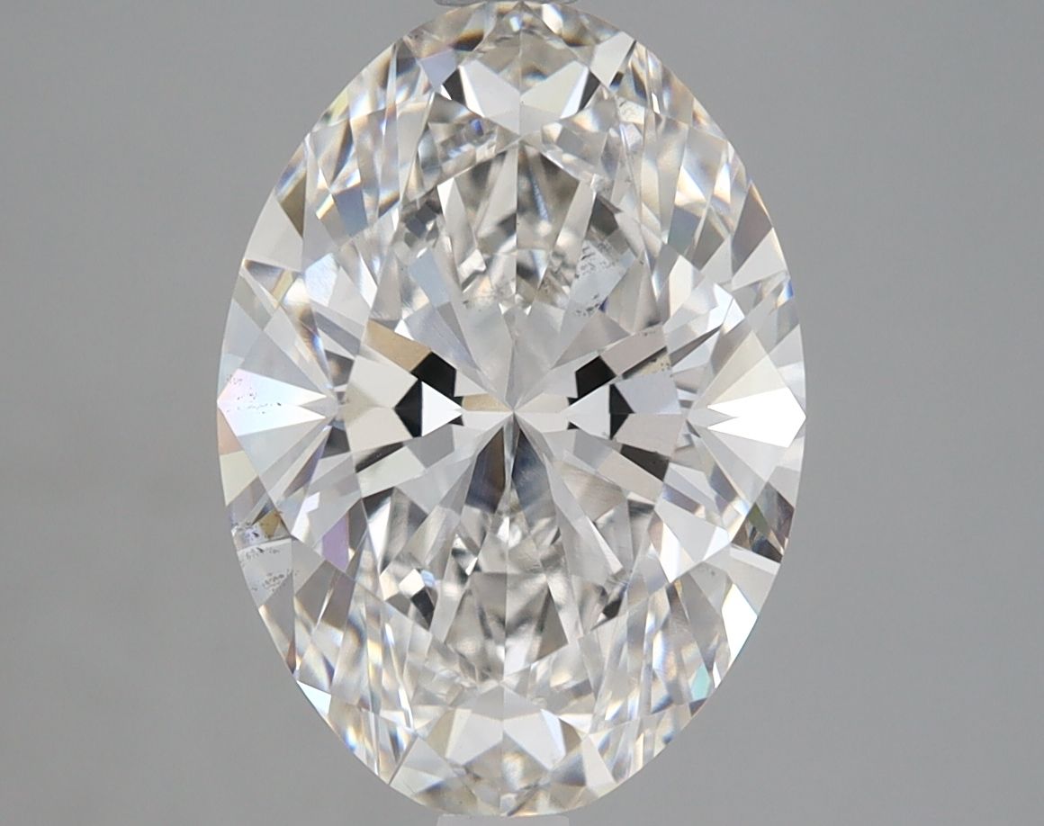4.08 ct. oval Lab Grown Diamond front image