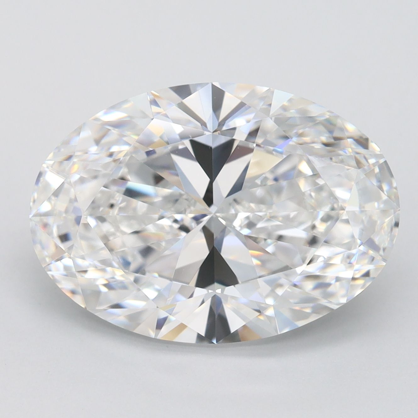 5.04 ct. oval Lab Grown Diamond front image