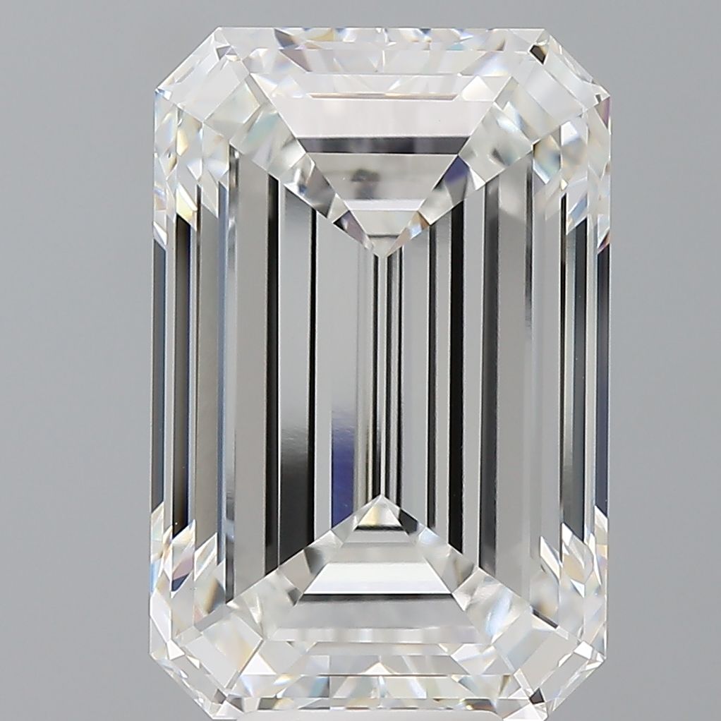 9.56 ct. emerald Lab Grown Diamond front image