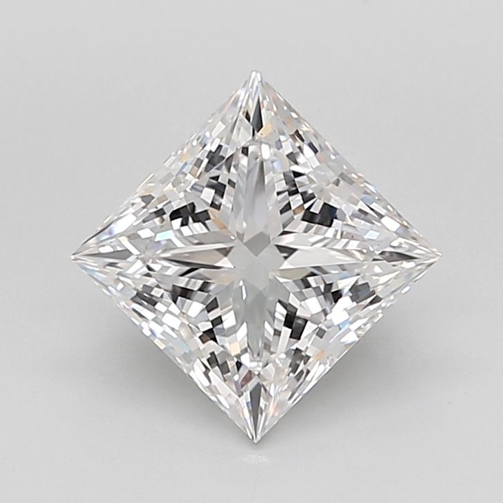 3.07 ct. princess Lab Grown Diamond front image