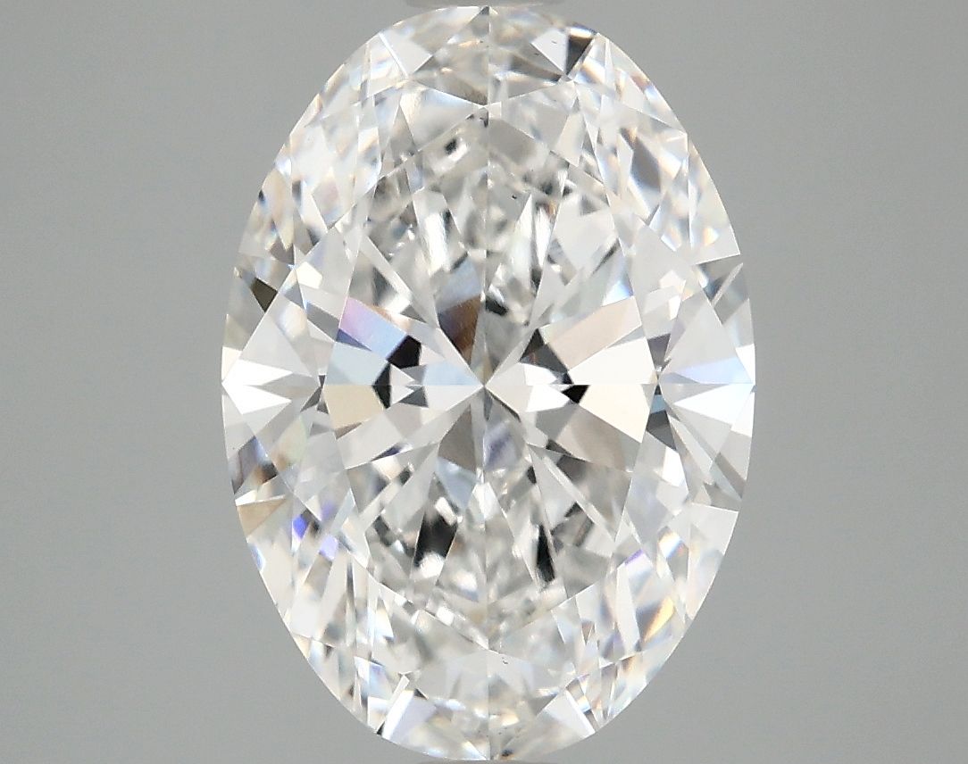 3.94 ct. oval Lab Grown Diamond front image