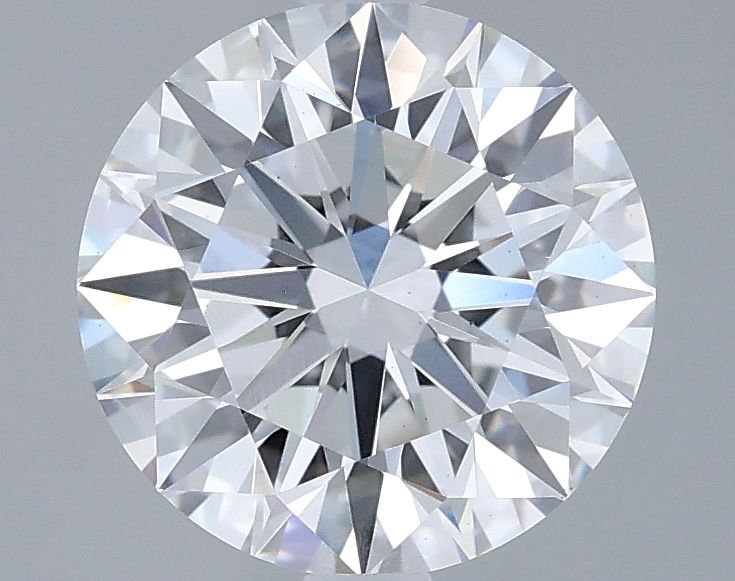 2.54 ct. round Lab Grown Diamond front image