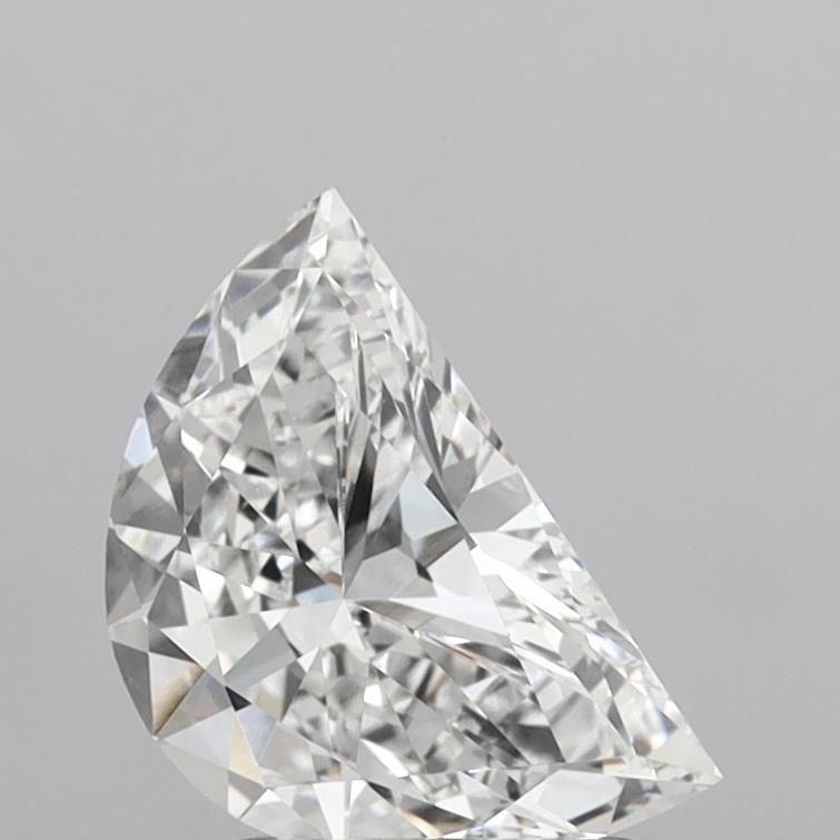 1.54 ct lab-grown Half moon Diamond